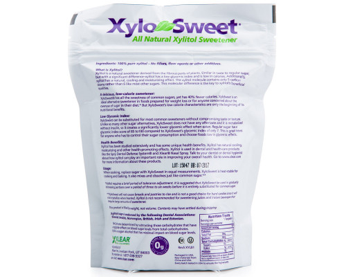 Xlear Inc (Xclear) XyloSweet абсолютно натуральный подсластитель ксилит 1 фунт (454 г)