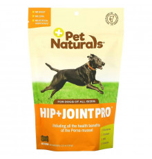 Pet Naturals, Hip + Joint Pro, для собак, 60 жевательных таблеток, 318 г (11,2 унции)