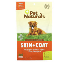 Pet Naturals, Кожа + мех, для собак, 30 жевательных таблеток, 2,12 унции (60 г)