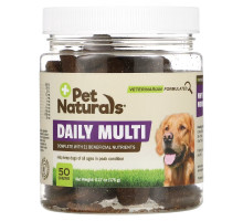 Pet Naturals, Daily Multi, For Dogs, 50 Chews, 6.17 oz (175 g)