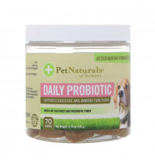 Pet Naturals, Daily Probiotic, For Dogs, 70 Chews, 3.7 oz (105 g) (Discontinued Item)