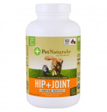 Pet Naturals of Vermont, Мышцы и суставы, для собак и кошек, 160 жевательных таблеток