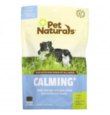 Pet Naturals, Calming, For Dogs and Cats, All Size, 160 Chews, 8.46 oz (240 g)