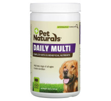 Pet Naturals, Daily Multi, For Dogs, All Ages, Approx. 150 Chews, 18.52 oz (525 g)