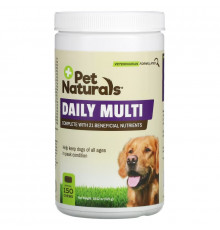 Pet Naturals, Daily Multi, For Dogs, All Ages, Approx. 150 Chews, 18.52 oz (525 g)