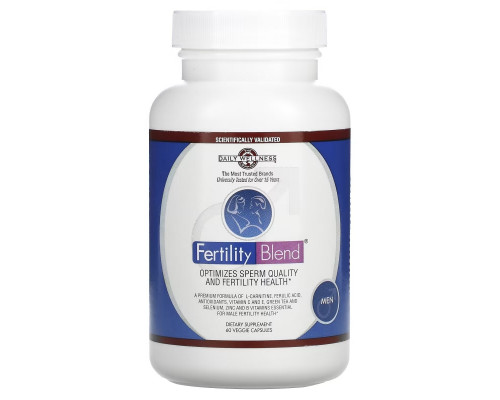 Daily Wellness Company Смесь для мужской фертильности 60 капсул Daily Wellness Company Смесь для мужской фертильности 60 капсул
