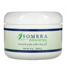 Sombra Professional Therapy Warm Therapy натуральный обезболивающий гель 8 унции (227,2 г)