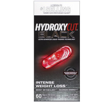 Hydroxycut, Черный, 60 жидких капсул с быстрым высвобождением