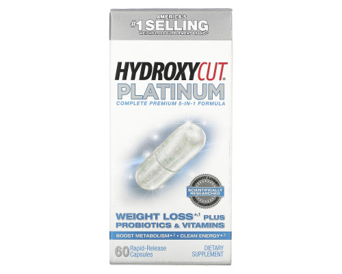 Hydroxycut, Hydroxycut Platinum, 60 Rapid-Release Capsules Hydroxycut, Hydroxycut Platinum, 60 Rapid-Release Capsules