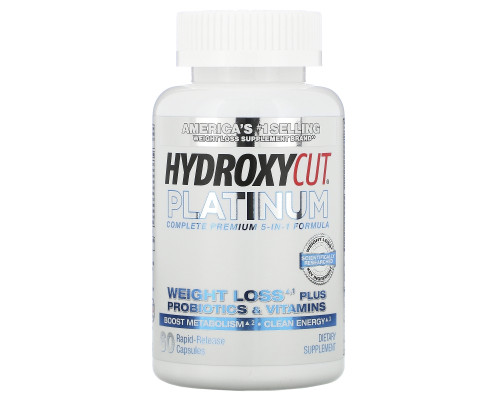 Hydroxycut, Hydroxycut Platinum, 60 Rapid-Release Capsules Hydroxycut, Hydroxycut Platinum, 60 Rapid-Release Capsules