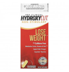 Hydroxycut, Pro Clinical Hydroxycut, Non-Stimulant, 72 Rapid-Release Capsules