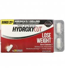Hydroxycut, Pro Clinical Hydroxycut, Lose Weight, 20 Rapid-Release Capsules