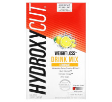 Hydroxycut, Weight Loss Drink Mix, Lemonade, 21 Packets, 2.2 oz (63 g)