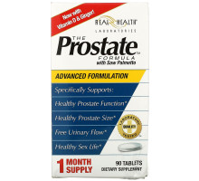 Real Health, The Prostate Formula with Saw Palmetto, 90 Tablets