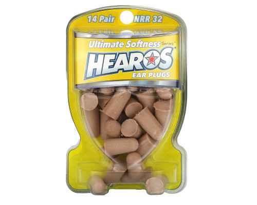 Hearos, Ear Plugs, 14 Pairs Hearos, Ear Plugs, 14 Pairs