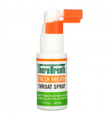 TheraBreath Спрей для гортани, для освежения дыхания, 1 унция (30 мл)