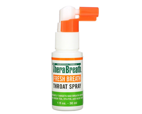 TheraBreath Спрей для гортани, для освежения дыхания, 1 унция (30 мл) TheraBreath Спрей для гортани, для освежения дыхания, 1 унция (30 мл)