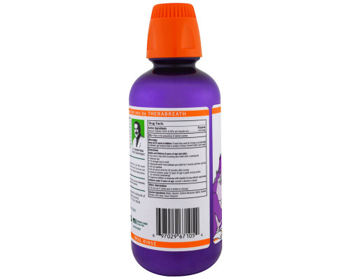 TheraBreath, Полный уход за полостью рта детей, Gorilla Grape, 16 жид. унц. (473 мл.) TheraBreath, Полный уход за полостью рта детей, Gorilla Grape, 16 жид. унц. (473 мл.)