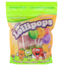 Xyloburst Lollipops Mixed Flavors 25ct bag