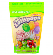 Xyloburst Lollipops Mixed Flavors 50ct bag