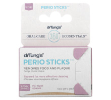 Dr. Tung's, Perio Sticks, X-Thin, 100 Sticks