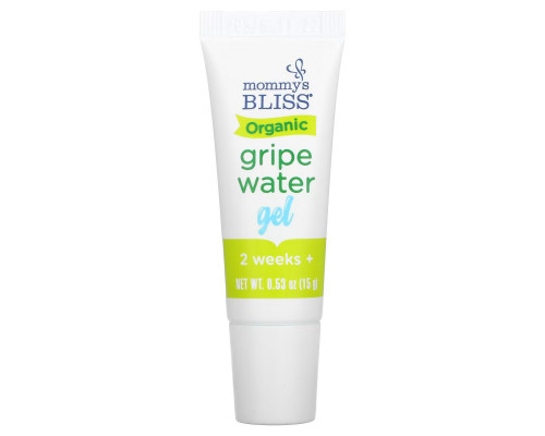 Mommy's Bliss, Organic Gripe Water Gel, 2 Weeks+, 0.53 oz ( 15 g) Mommy's Bliss, Organic Gripe Water Gel, 2 Weeks+, 0.53 oz ( 15 g)