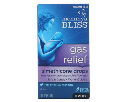 Mommy's Bliss, Облегчение газов, симетиконовые капли , От рождения+, 1 ж. унц.(30 мл) Mommy's Bliss, Облегчение газов, симетиконовые капли , От рождения+, 1 ж. унц.(30 мл)