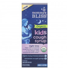 Mommy's Bliss, Kids, Organic Cough Syrup, Night Time, 4 fl oz (120 ml)