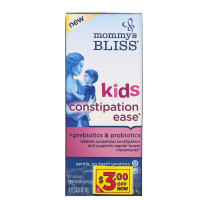 Mommy's Bliss, Kids Constipation Ease, 4 Years+, Orange, 4 fl oz (120 ml)