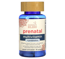 Mommy's Bliss, Prenatal Multivitamin + Probiotics, 45 Capsules