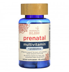 Mommy's Bliss, Prenatal Multivitamin + Probiotics, 45 Capsules