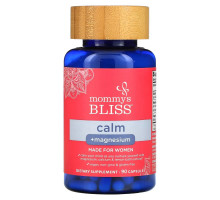 Mommy's Bliss, Calm + Magnesium, For Women, 90 Capsules