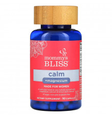 Mommy's Bliss, Calm + Magnesium, For Women, 90 Capsules