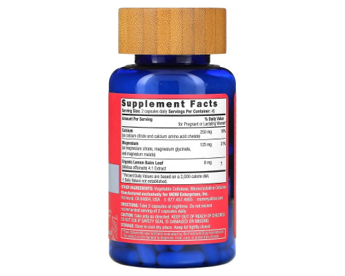 Mommy's Bliss, Calm + Magnesium, For Women, 90 Capsules Mommy's Bliss, Calm + Magnesium, For Women, 90 Capsules