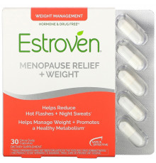 Estroven, Средство при менопаузе, контроль веса, 30 капсул