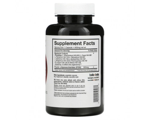 Пребиотики и пробиотики Probiotic, Flora Restore, 15 Billion Live Cultures , 60 Capsules Пребиотики и пробиотики Probiotic, Flora Restore, 15 Billion Live Cultures , 60 Capsules