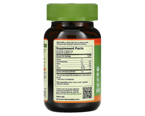 Nutrex Spirulina Pacifica Pure Hawaiian Nature's Multi-Vitamin 500 mg 100 Tablets Nutrex Spirulina Pacifica Pure Hawaiian Nature's Multi-Vitamin 500 mg 100 Tablets