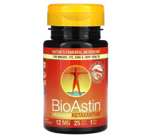 Nutrex Hawaii, BioAstin, 12 мг, 25 гелевых капсул