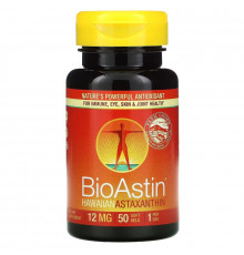 Nutrex Hawaii, BioAstin, 12 мг, 50 капсул