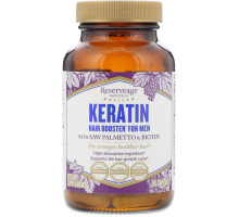 ReserveAge Nutrition, Кератиновое усиление для волос для мужчин, 60 капсул