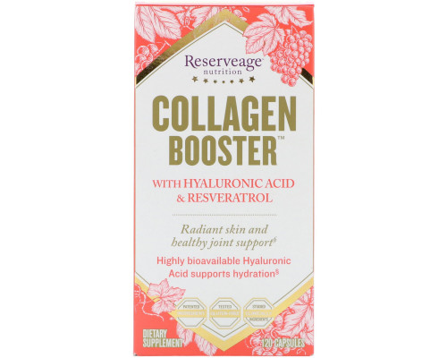 ReserveAge Nutrition, Collagen Booster, 120 капсул ReserveAge Nutrition, Collagen Booster, 120 капсул