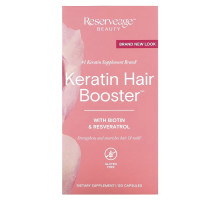 ReserveAge Nutrition, Кератиновый усилитель волос, 120 капсул