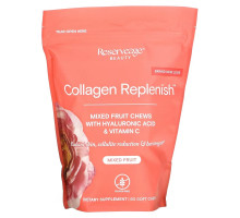 ReserveAge Nutrition, Collagen Replenish, фруктовый вкус, 60 жевательных конфет