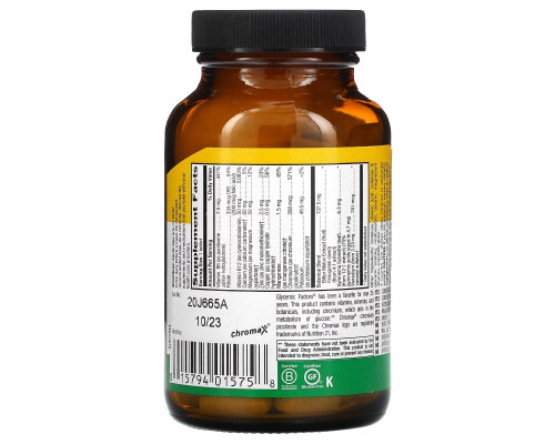 Country Life, Glycemic Factors, 100 Tablets