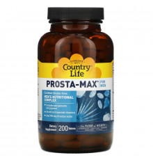 Country Life, Prosta Max for Men, 200 Tablets