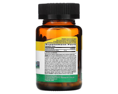 Country Life, DHEA, 25 mg, 90 Vegan Capsules Country Life, DHEA, 25 mg, 90 Vegan Capsules
