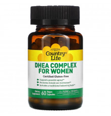 Country Life, DHEA Complex for Women, 60 Vegan Capsules