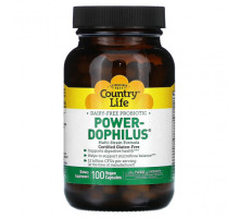 Для пищеварительной системы Country Life, Power-Dophilus`` 100 веганских капсул