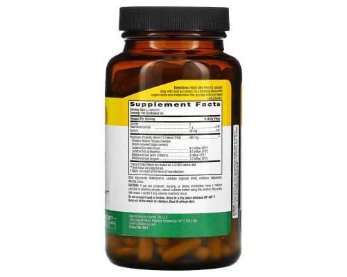 Country Life, Country Life, не содержит глютена, пробиотик Power-Dophilus, 200 веганских капсул Country Life, Country Life, не содержит глютена, пробиотик Power-Dophilus, 200 веганских капсул