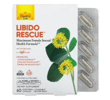 Country Life, Libido Rescue, 60 Vegetarian Capsules
